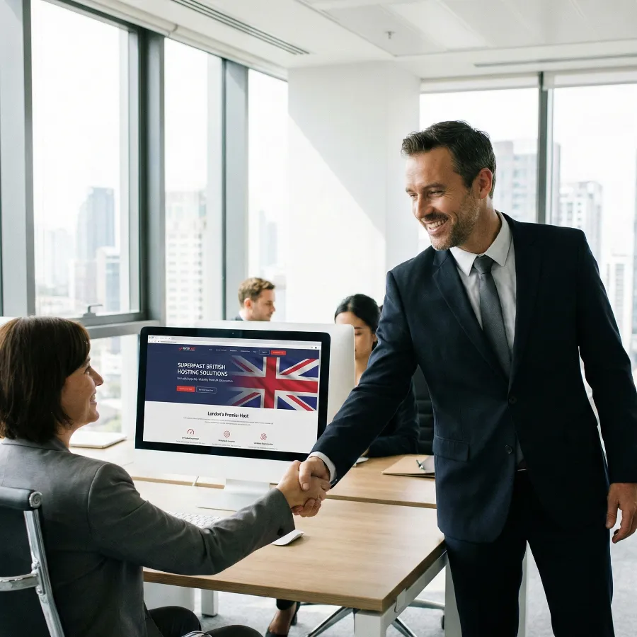Fast UK hosting